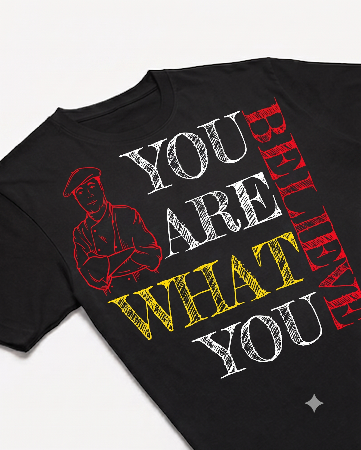 Unisex Half sleeve 'You are What You' T-Shirt