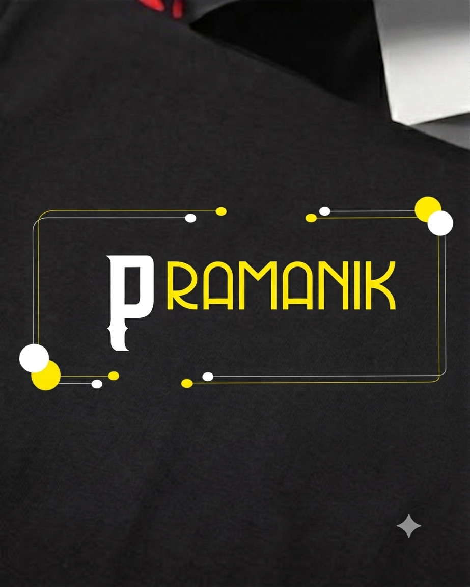 Unisex Half sleeve 'Pramanik' T-Shirt