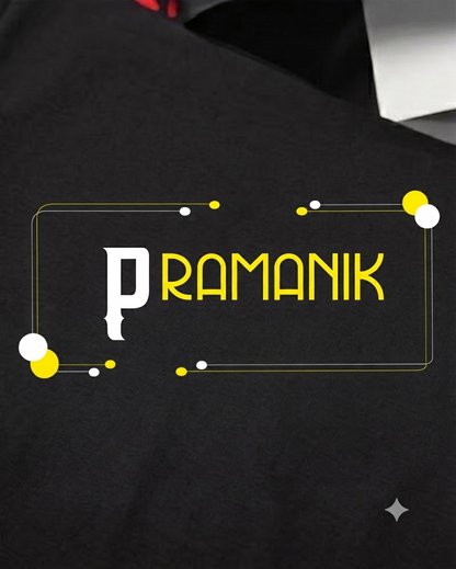 Unisex Half sleeve 'Pramanik' T-Shirt