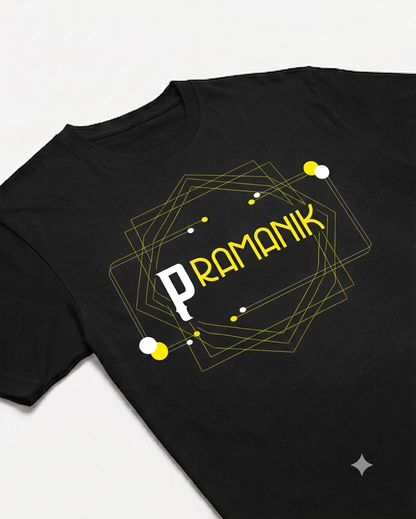 Unisex Half sleeve 'Pramanik' T-Shirt