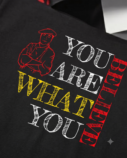 Unisex Half sleeve 'You are What You' T-Shirt